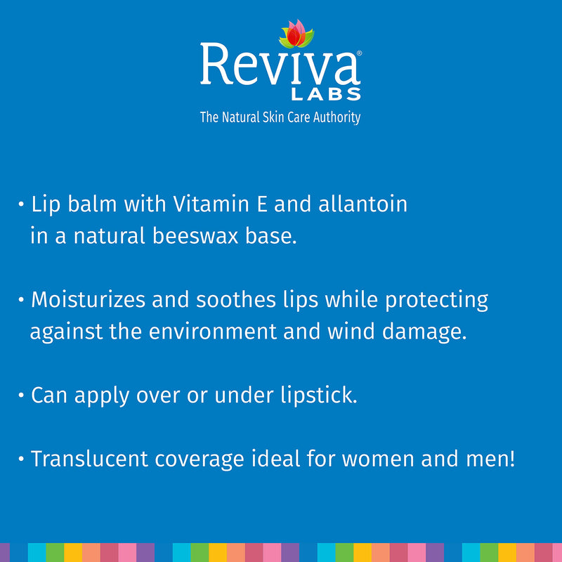 REVIVA LABS - Vitamin E Oil E-Stick 3PK (1/7.oz) - BeesActive Australia