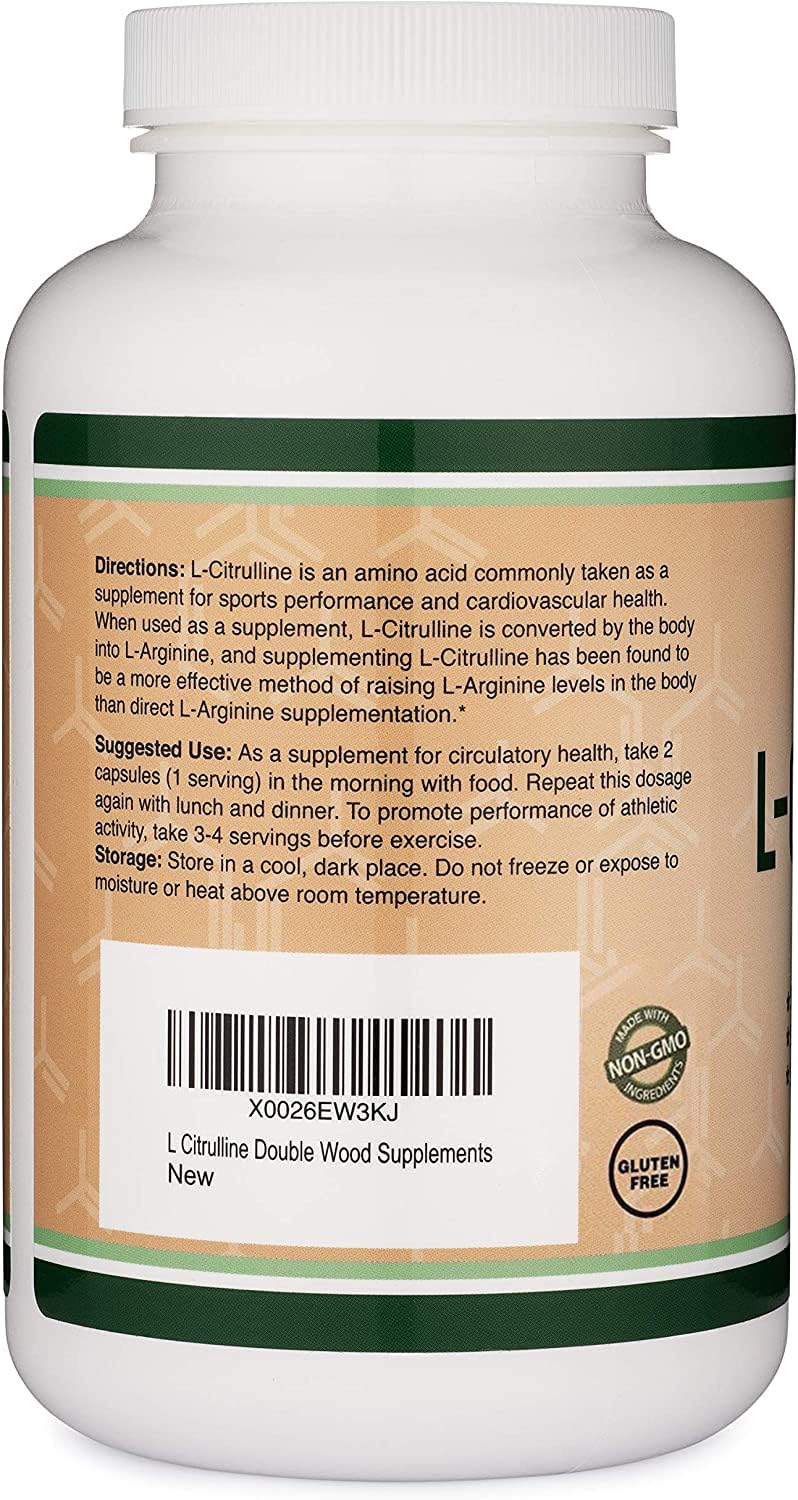 L Citrulline Capsules 1,200mg Per Serving, 210 Count (L-Citrulline Increases Levels of L-Arginine and Nitric Oxide) Muscle Recovery Supplement 210 Count (Pack of 1) - BeesActive Australia