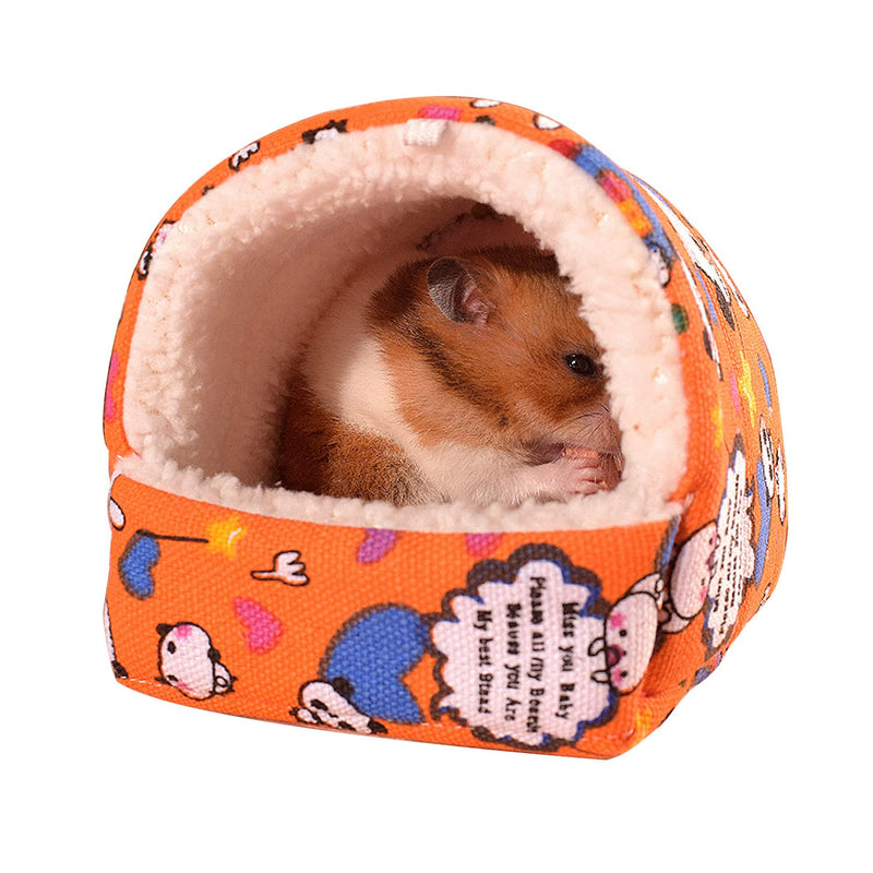 YUEKUA Mini Hamster Bed Hideout Protection Hammock Small pet Bed Gerbil Habitat Mini House cage nest Hamster Accessories… s5 - BeesActive Australia