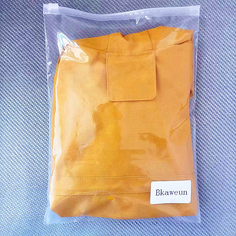 AblePet Puppy Dog Raincoat Hooded Slicker Poncho with Reflective Strap/Leash Hole Windproof Jacket for Small Medium Dogs Yellow - BeesActive Australia