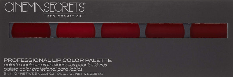 CINEMA SECRETS Professional Lip Color Palette, Red Carpet Collection - BeesActive Australia