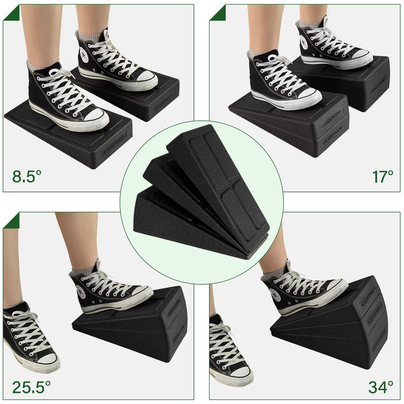 Slant Board for Calf Stretching, Calf Stretcher Slant Board for Squats Wedge Block Incline Board for Physical Therapy, Achilles tendon, Foot Stretching, Calf Raise - BeesActive Australia