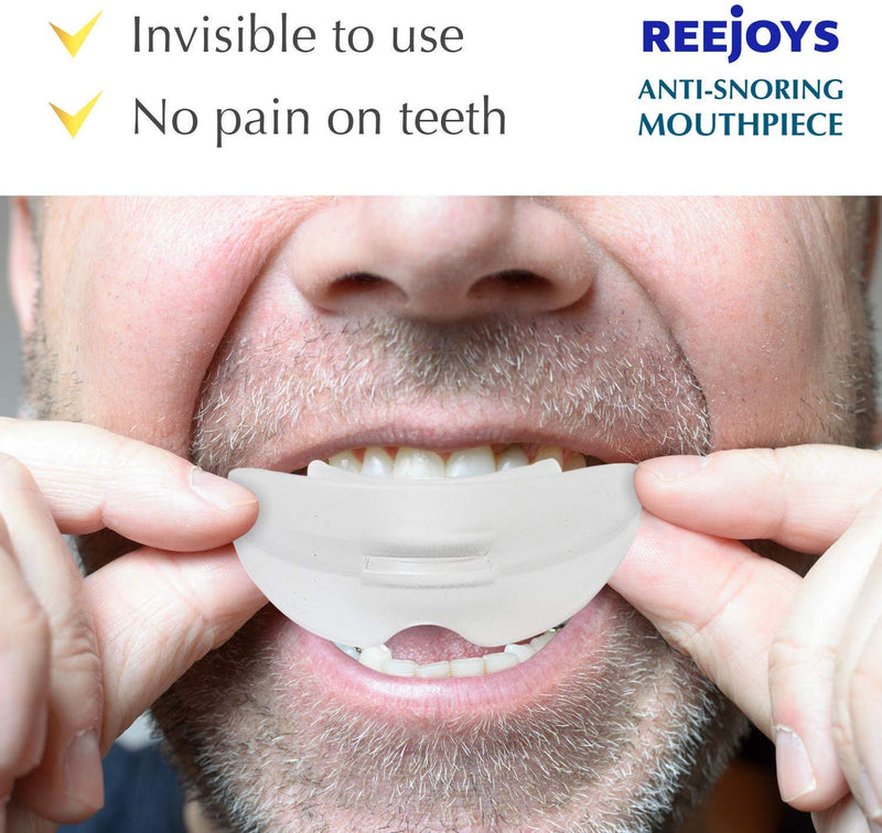 Anti Snoring Device Snore Stopper Mouthpiece, Stop Snoring Solution for Men and Women, Aid Custom Night Mouth Guard, 1 Pack - BeesActive Australia