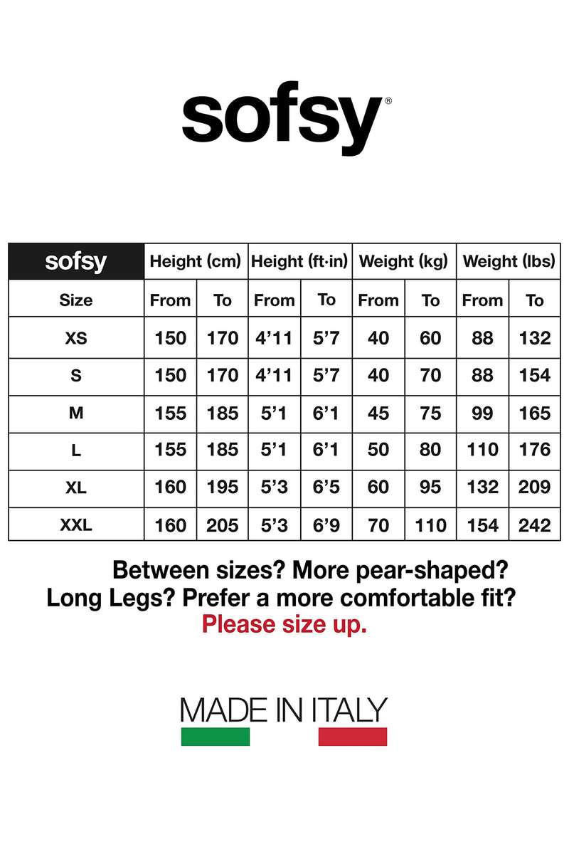 sofsy Lace Thigh High Stockings [Made in Italy] Sheer Stockings for Women Lingerie Top Thigh High 15/20 Den Medium Natural - 15 Den - BeesActive Australia