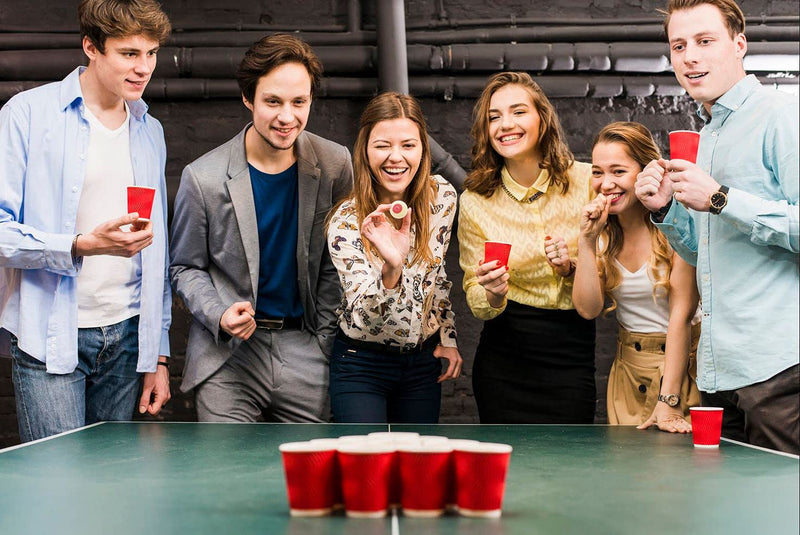 Bachelorettesy Pong Party Balls - 12 Pack Novelty Ping Pong Balls for Bachelor, Bachelorette Parties, Boys Night Out, Favors, Pong Games, Party Accessories & More! - BeesActive Australia