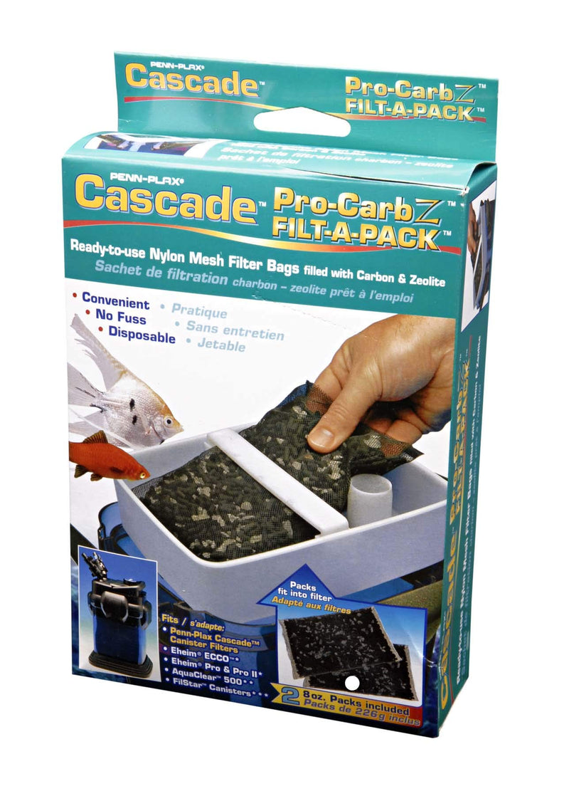 Penn-Plax Cascade Pro-C Mixed Aquarium Canister Filter Media Bag – 8 Oz – 2-Pack - BeesActive Australia