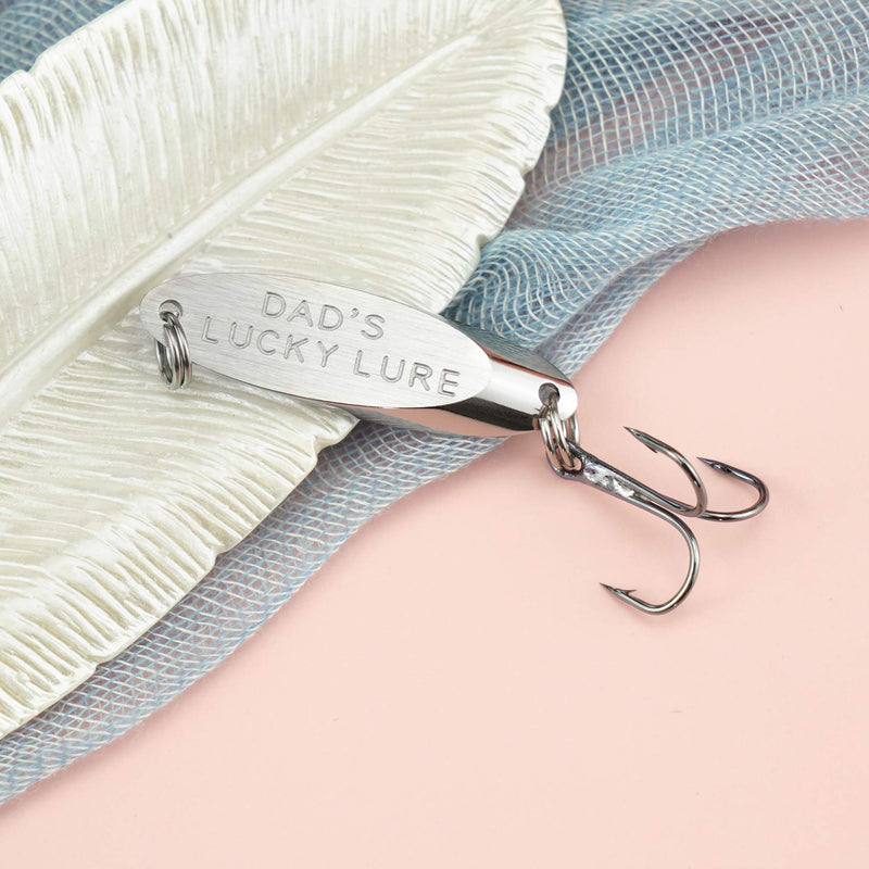 [AUSTRALIA] - Melix Home Daddy's Lucky Lure Fishing Lure Gift for dad Daddy, Fisherman Gift, Mens, from Daughter, from Son dad's lucky lure 