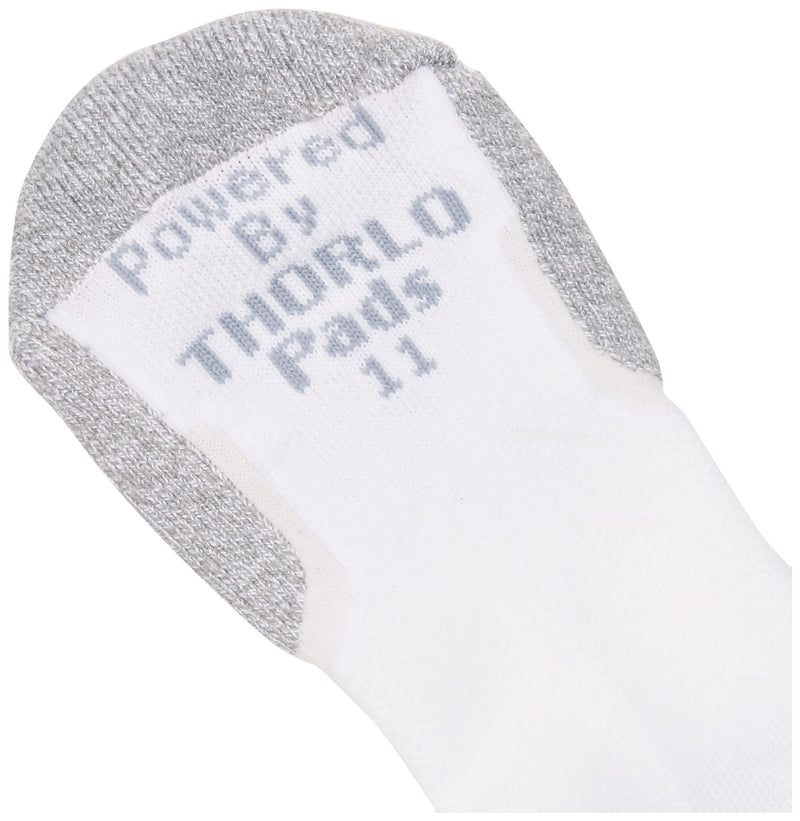 Thorlos Experia Xccu Thin Cushion Running Low Cut Socks X-Large White - BeesActive Australia