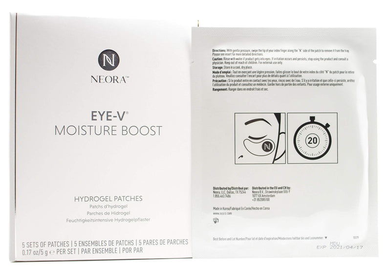 Neora Eye-V Moisture Boost Hydrogel Patches - BeesActive Australia