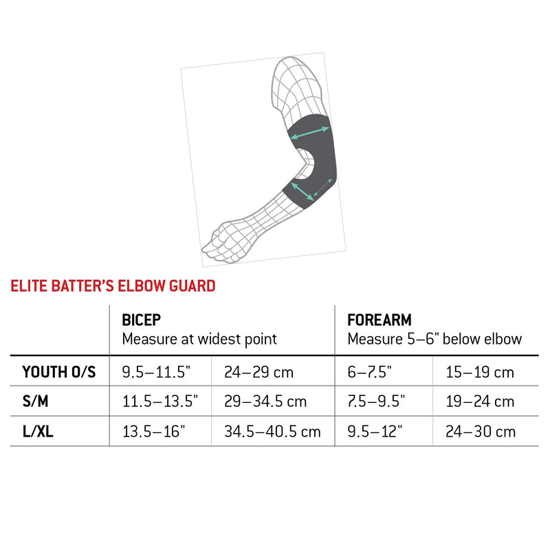 [AUSTRALIA] - G-Form Elite Batter's Elbow Guard Adult Large/X-Large Royal 