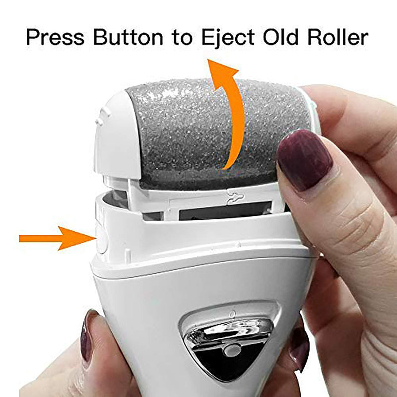 6 Pack Replacement Rollers Heads For Pritch 1138 A Electric Feet File Pedicure Tools, 2 Extra Coarse,2 Regular Coarse,2 Fine Coarse Refill Rollers - BeesActive Australia