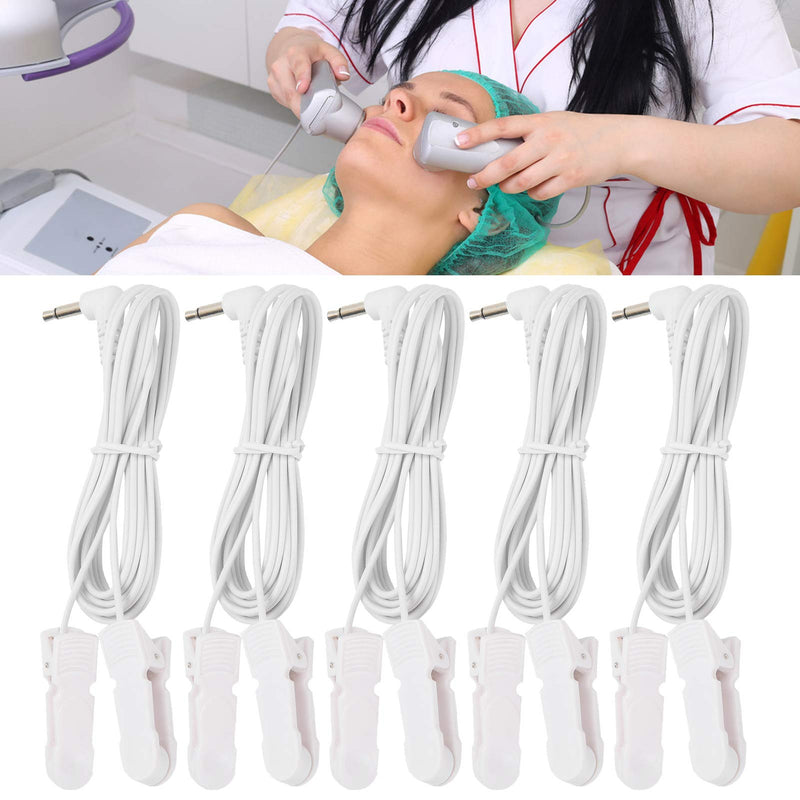 01 02 015 Durable TENS Wire, Electrode Lead Wire, 5Pcs Easy To Carry Easy To Operate for Travel Family Outdoors Home - BeesActive Australia