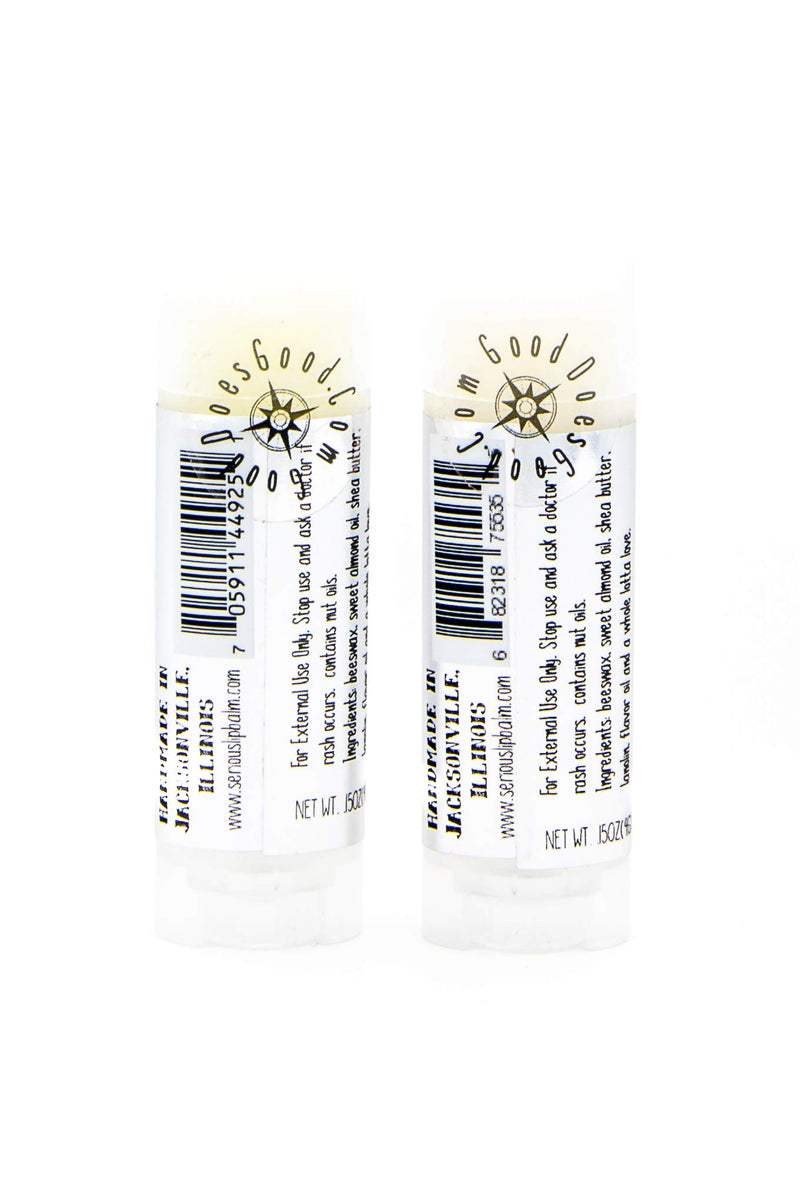 SLB: Serious Lip Balm: Vanilla Mint (Two Pack)- 2-.15 oz- Natural Ingredients & Flavor, Handmade- Vitamin E & Natural Oils, Moisturizing and Healing - BeesActive Australia