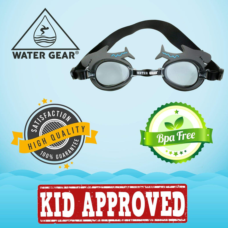 Water Gear Animal Googles - Fun Designs for Kids - Promotes Water Confidence - Comfortable and Great Fit - BeesActive Australia