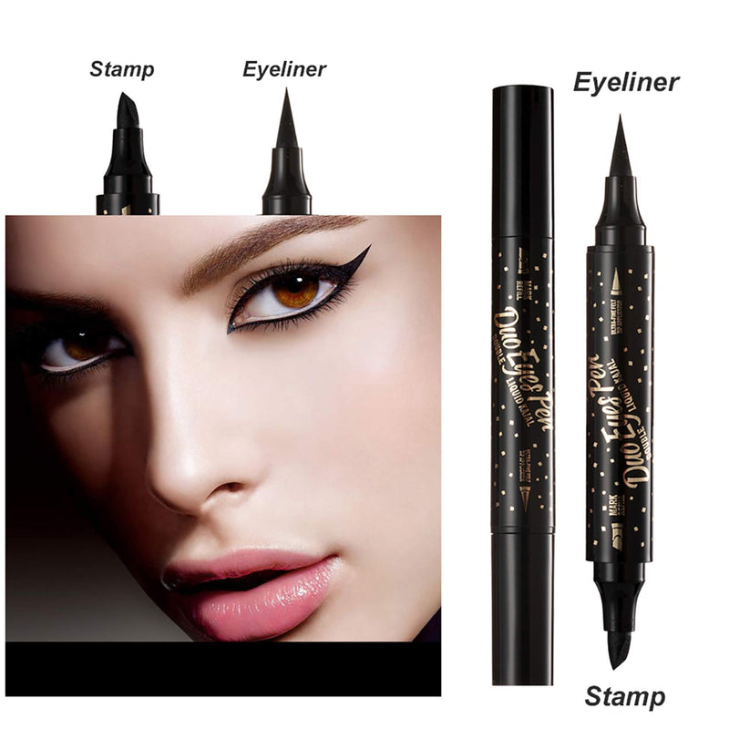 CCbeauty 4D Silk Fiber Eyelash Mascara with Liquid Eyeliner and Eyebrow Pencil with Pencil Sharpener Set, Thrive Mascara Liquid Lash Extensions Eye Makeup Set, Lengthening, Thickening, Long Lasting - BeesActive Australia