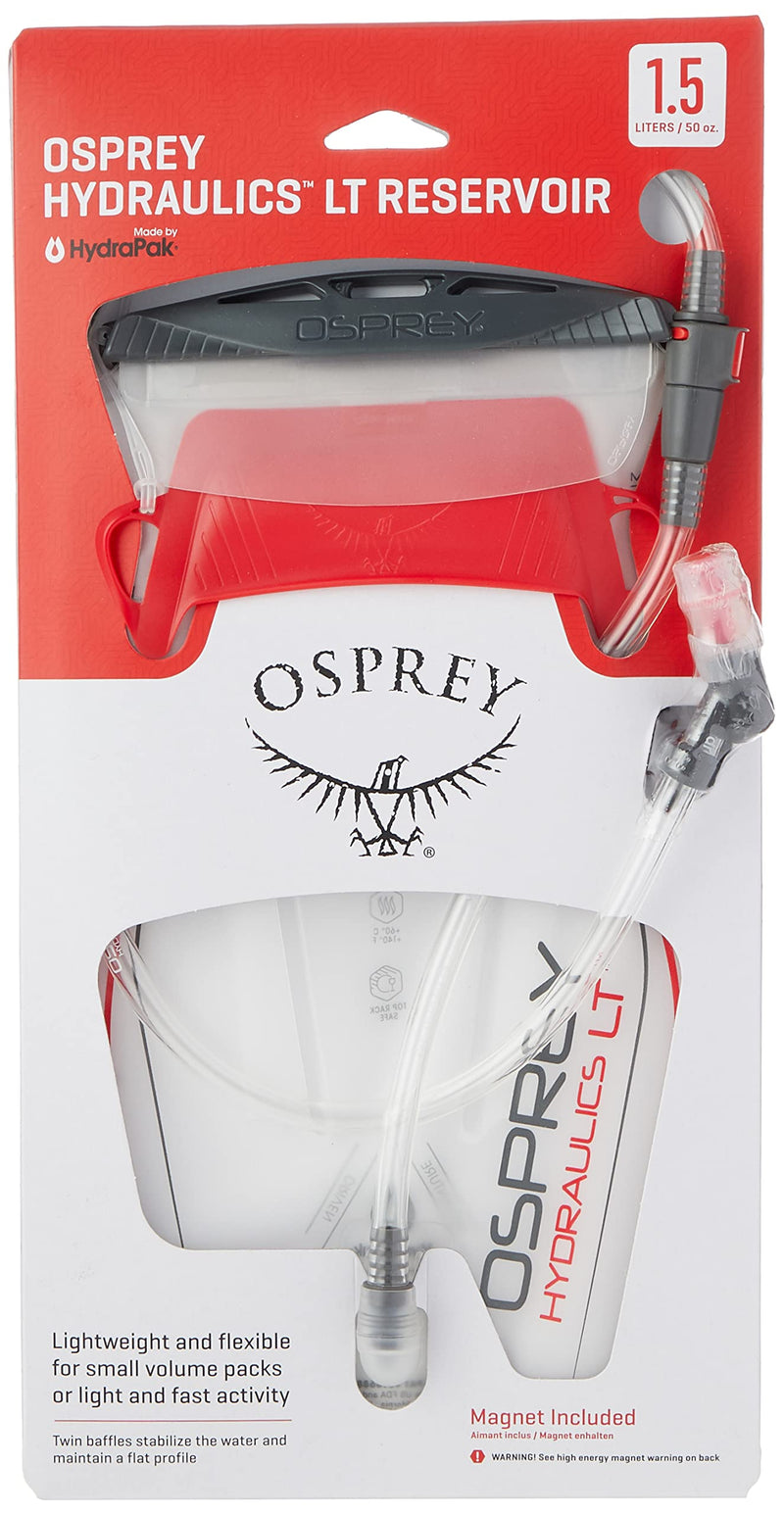 Osprey Hydraulics LT Lightweight Water Reservoir / Hydration Bladder (1.5-2.5 Liters) 1.5 L Red - BeesActive Australia