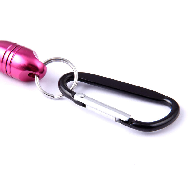 CRAZY SHARK Magnetic Net Release Aluminum Shell for Fly Fishing Pink - BeesActive Australia