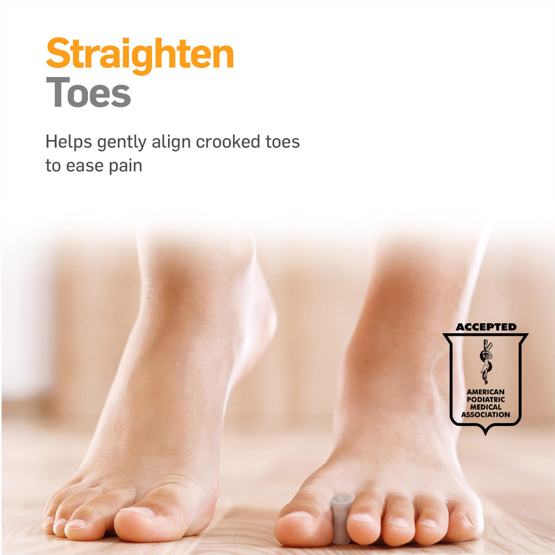 NatraCure Gel Toe Separators - Toe Spacers - 12 Pack - Medium 12 Count (Pack of 1) - BeesActive Australia