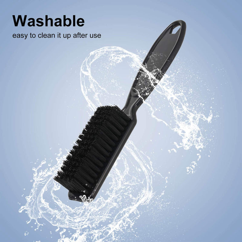 Hair Cleaning Brush with Plastic Handle Barber Neck Duster Unwanted Hair Removal Comb Hair Styling Hairdressing Tools - BeesActive Australia