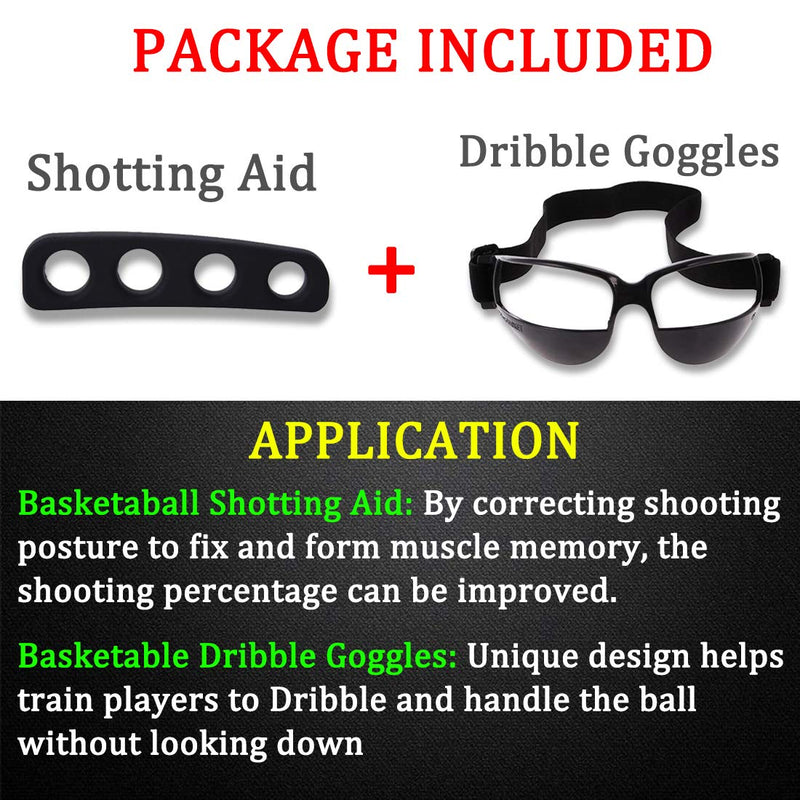 Boaton Gifts for Basketball Player, Basketball Shooting Training Aid, Dribble Goggles, Basketball Training Equipment For Kids Medium - BeesActive Australia