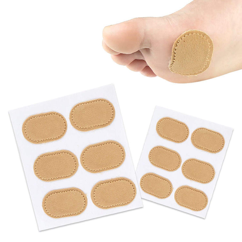 18 Pieces Bunion Cushions Pad Strong Adhesive Fabric Toe and Foot Bunion Protector Pads for Relief Bunion Pain, Callus, Chafing, Friction - BeesActive Australia
