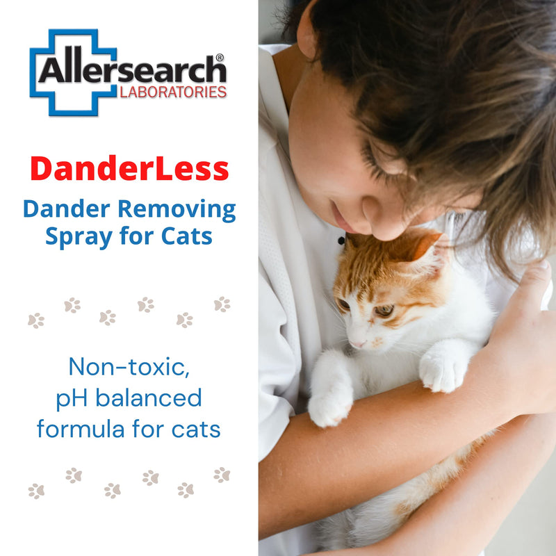 Allersearch DanderLess Dander Removing Spray for Cats - BeesActive Australia