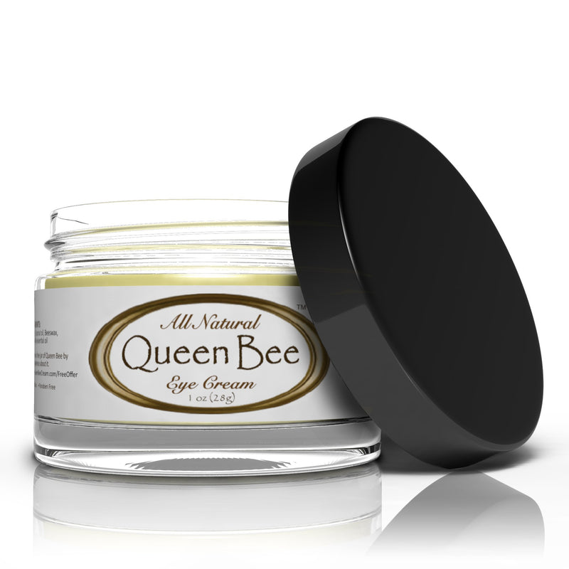 Queen Bee (2 Jars - 1 Ounce Each) All-Natural, Organic Under Eye Cream - Remove Dark Circles and Wrinkles Naturally - BeesActive Australia