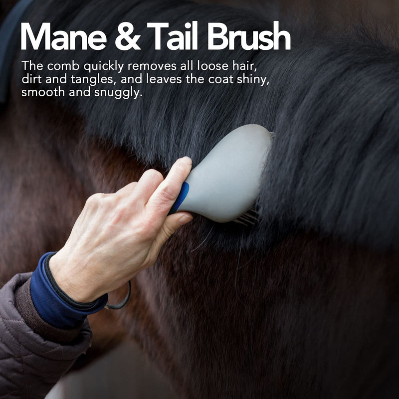 Harrison Howard ShineWell Mane and Tail Brush For Horse - BeesActive Australia