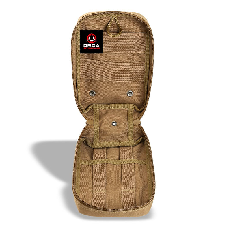 [AUSTRALIA] - Orca Tactical MOLLE EMT Medical First Aid IFAK Utility Pouch (Bag Only) Red 