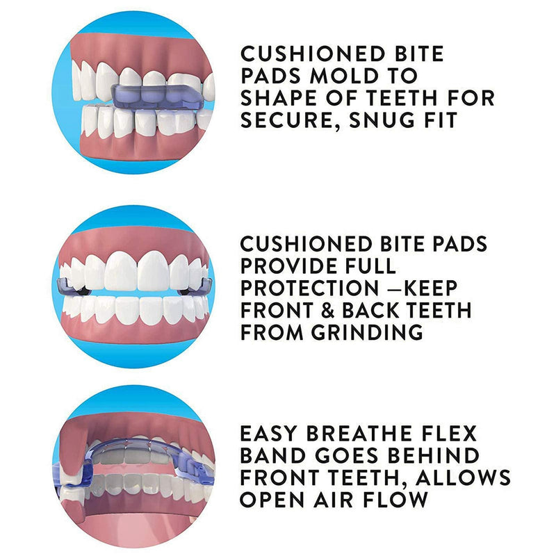 Keenso Tooth Guard, Night Comfortable Anti Grinding Dental Guard Sleeping Clenching Tooth Protector Tool - BeesActive Australia
