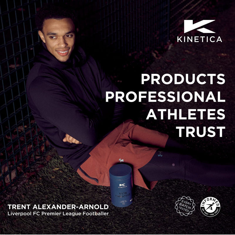 Kinetica 100% Creatine Monohydrate Powder, Gluten Free, Suitable for Vegans, 147 Servings, Unflavoured, 500g - BeesActive Australia