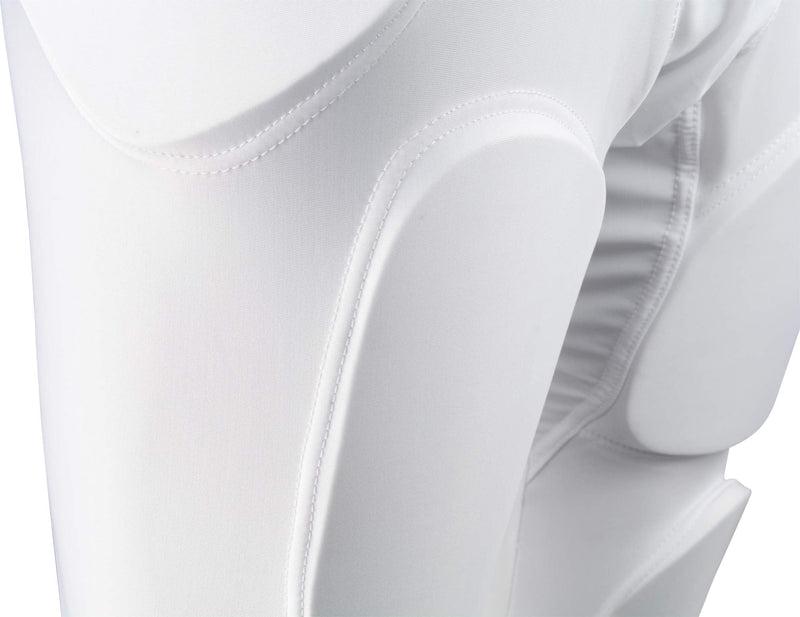Sports Unlimited Omaha Adult 7 Pad Integrated Football Girdle White Small - BeesActive Australia