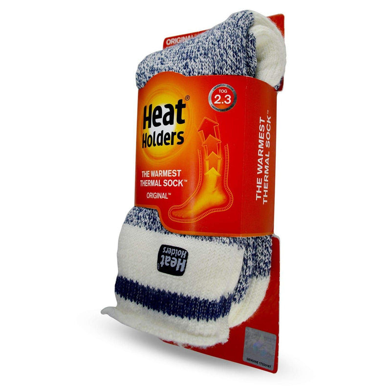 HEAT HOLDERS mens Pair of Socks 7-12 Navy - BeesActive Australia