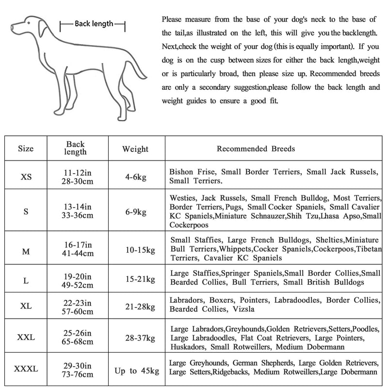 Dog Drying Coat Dressing Gown Towel Robe pet Microfibre Super Absorbent Anxiety Relief Designed Puppy fit for xs Small Medium Large Dogs X-Large(Back: 22"-23"in) Blue - BeesActive Australia