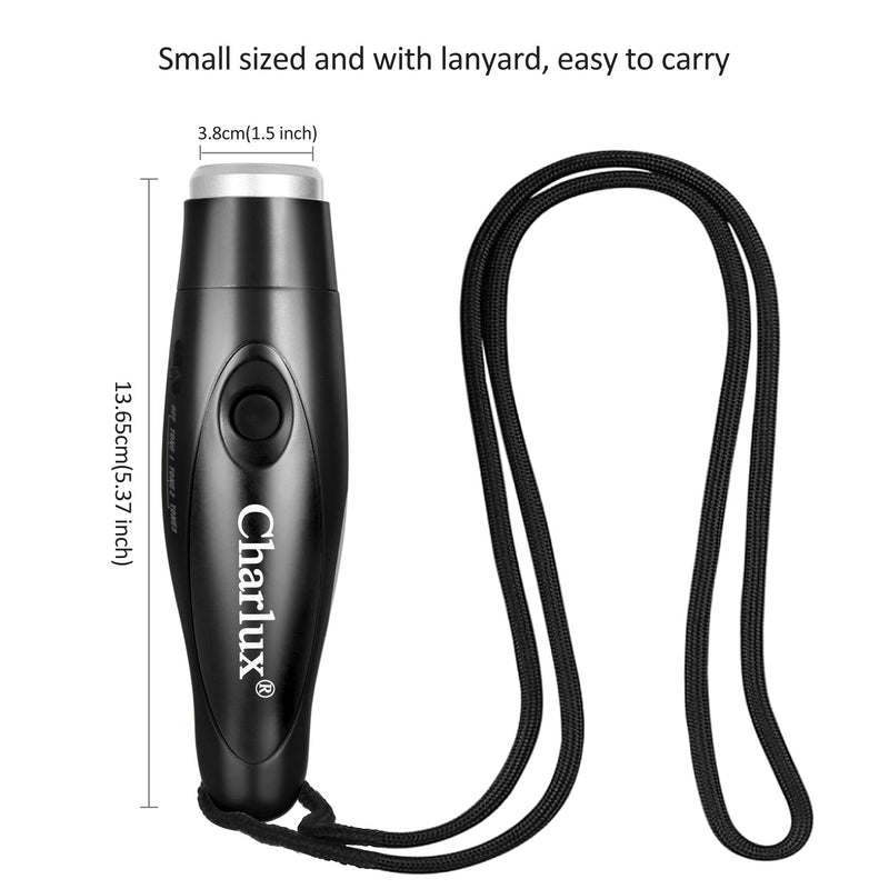 Electronic Whistle for Referee Coach PE Teacher Pet Electric Blowless Whistle with Lanyard for Indoor Outdoor Games Sports Camping Hiking Boating Emergency 3 Tones High Volume Mouth Free - BeesActive Australia