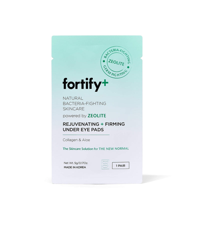 Fortify+ Natural Germ-Fighting Skincare - Firming Under Eye Pads - Moisturizing & Anti Aging | Rejuvenates + Protects Skin | Clean Beauty | Made in Korea - 5 Pairs… - BeesActive Australia
