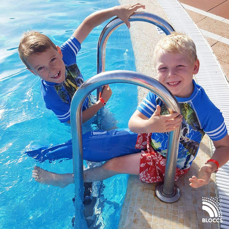 Bloccs Waterproof Plaster Cast Covers Leg, Swim, Shower & Bathe. Watertight Protector, Child Full Leg (Medium) M - BeesActive Australia