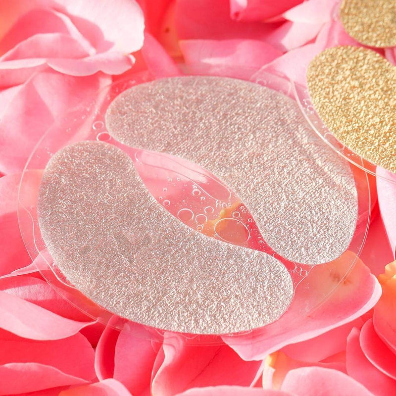 Gold Under Eye Patches | WANDER BEAUTY BAGGAGE CLAIM | Under Eye Mask, Brightens Dark Circles, Hyaluronic Acid Eye Mask - Puffy Under Eye Bags, Fine Lines, Wrinkles, Dullness, Hydrates, Moisturize (1 Pack Contains 6 Pairs of Rose Gold) 1 Pack - BeesActive Australia