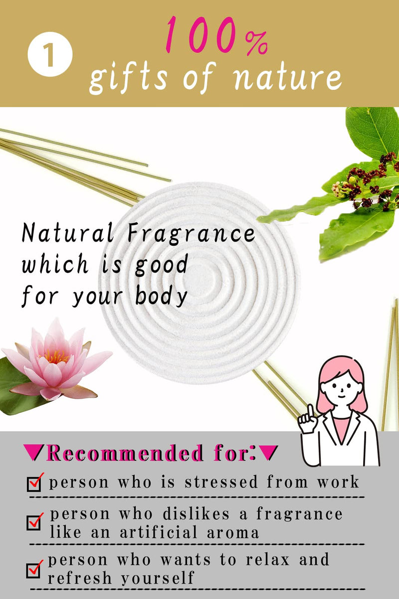 ENSEN【100% Natural Fragrance】 Incense,Sandalwood, First Class Rozan Byakudan, Made in Japan [The Fragrance of Good Old Japanese Temples], Approx. 60 Pieces, Incense Holder Not Included, Incense Wood - BeesActive Australia