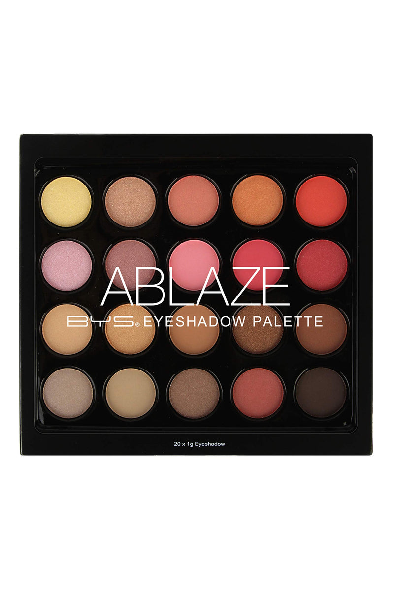 BYS Sweet Cheeks and Ablaze Face Palette - Eyeshadows, Blush & Highlighters Collection Set - Complete Beauty Kit - BeesActive Australia
