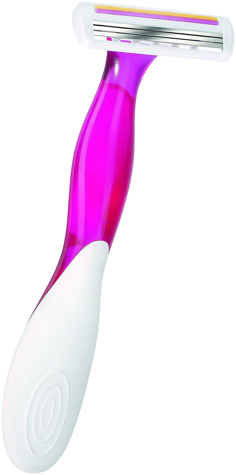 BIC Miss Soleil Colour Collection 3-Blade Razors for Women with Easy Grip Handle and Lubricating Strips, Pack of 8 - BeesActive Australia