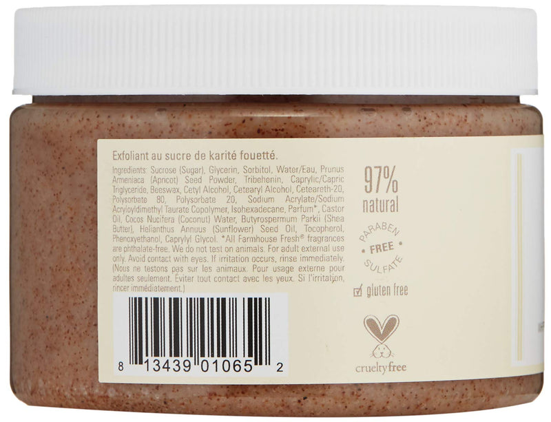 Farmhouse Fresh Coconut Beach Sugar Scrub,13.6 oz - BeesActive Australia