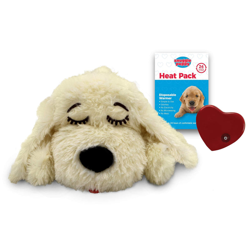 Snuggle Puppy - Extra Heat Pack Bundle - Comes with Snuggle Puppy and Extra 6-Pack of Heat Packs for Pets - BeesActive Australia