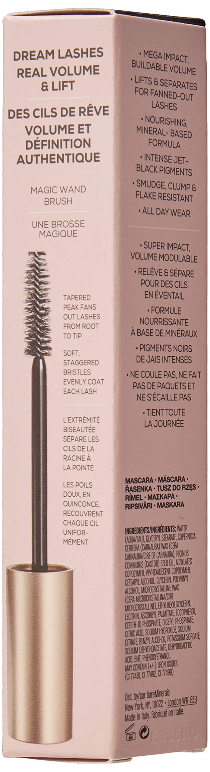 bareMinerals Escentuals Lashtopia Mega Volume Mineral-based Mascara By for Women - 0.4 Oz Mascara, 0.4 Oz - BeesActive Australia