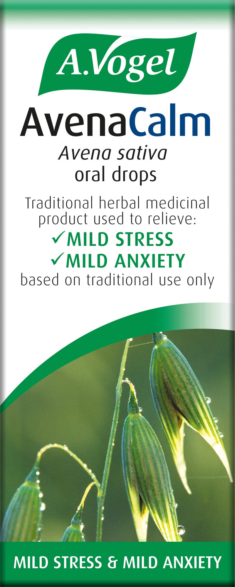 A.Vogel AvenaCalm Avena Sativa Oral Drops | Helps Relieve Mild Stress & Anxiety | Helps Aid Sleep | 50ml - BeesActive Australia