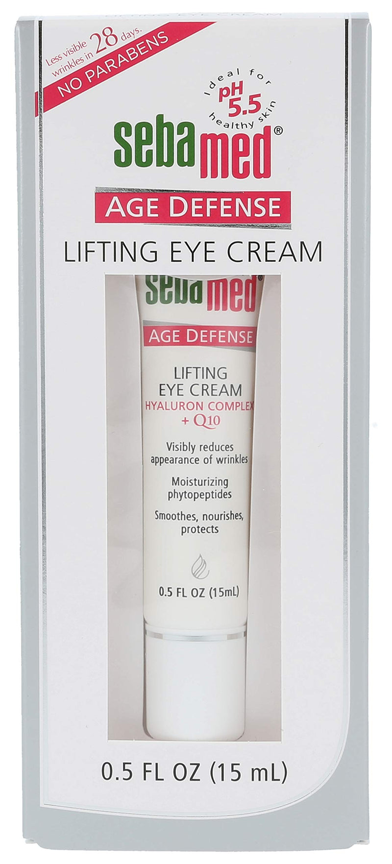 Sebamed Anti-Ageing Q10 Lifting Eye Cream with Botanical Phytosterols and lipid Complex, Visibly Reduces Appearance of Wrinkles. Paraben-Free, Dermatologist Tested & Dermatologist Developed - BeesActive Australia