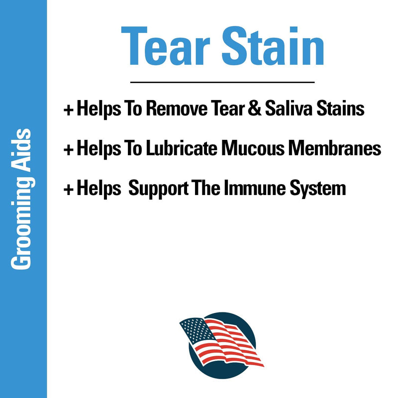 Vet Classics Tear Stain Liquid Dog Topical Use Formula, Cat Liquid Topical Use Formula – Helps Remove Tear Stains for Dog, Cat Breeds – Topical Solution With Cranberry, Lutein, Eyebright – Water-Based Formula – 4 Oz. - BeesActive Australia