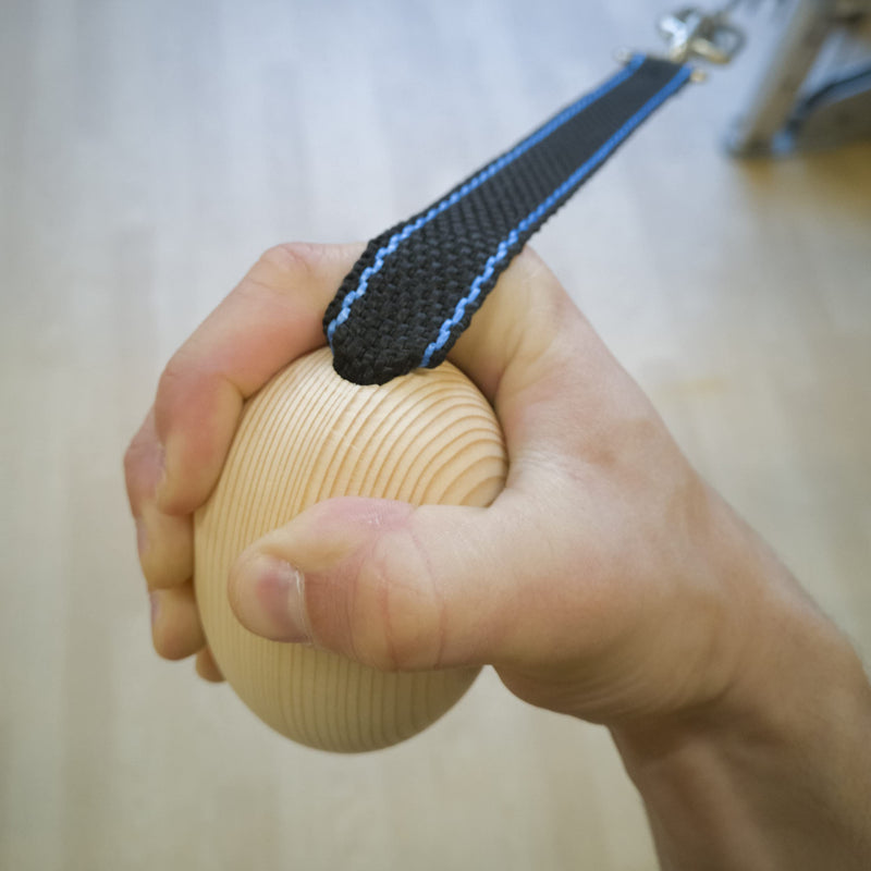 Arm Wrestling Training Equipment - ELLIPTIC WRIST BALL for HOOK and TOPROLL, Exercise Handle Forearm for Cable Machine - BeesActive Australia