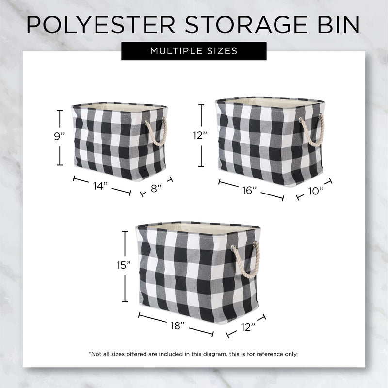 Bone Dry Pet Storage Collection Collapsible Bin with Soft Rope Handless, Small Rectangle, 14x8x9, Cats Meow Print Small Rectangle, 14x8x9" - BeesActive Australia