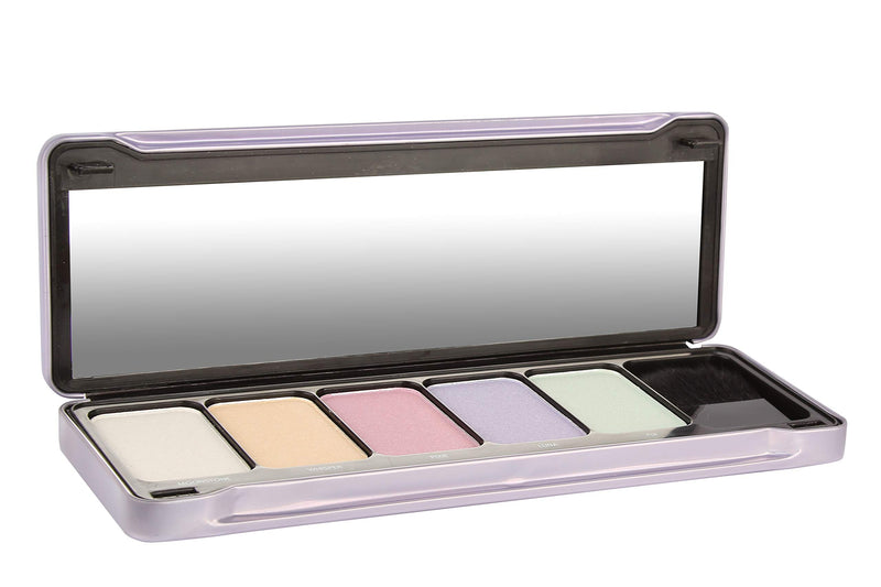 BYS Highlight 2 Makeup Palette with Contour Brush and Mirror - BeesActive Australia